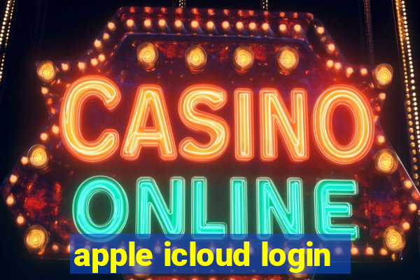 apple icloud login